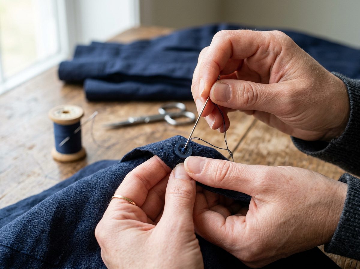 Petits travaux de couture réalisés à domicile